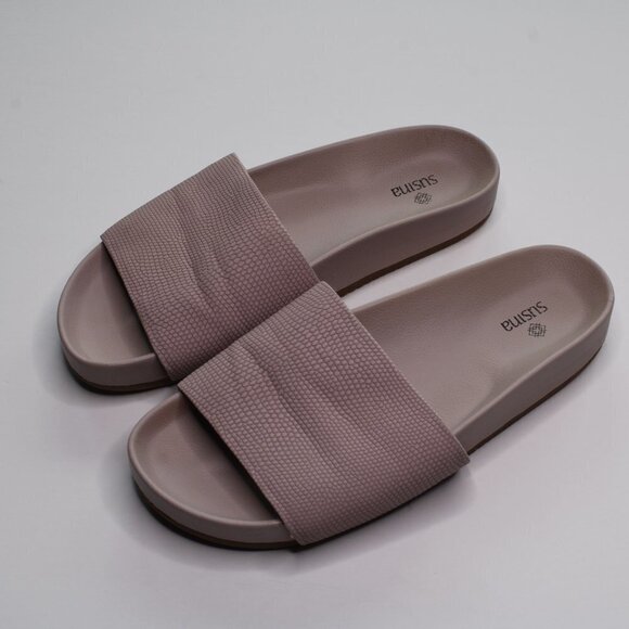 Susina Women's Lavender Vila Slide Sandal Size 10 - Picture 3 of 8